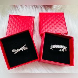 💍🌸 2 for $15 Sparkling Rings for Amazing price Size 7 🌸💍